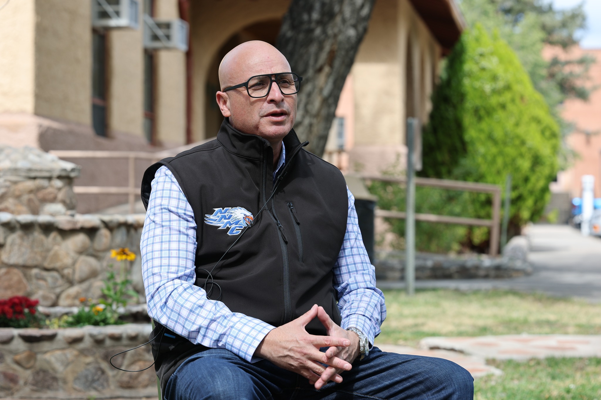 President Hector Balderas at El Rito President Hector Balderas at El Rito