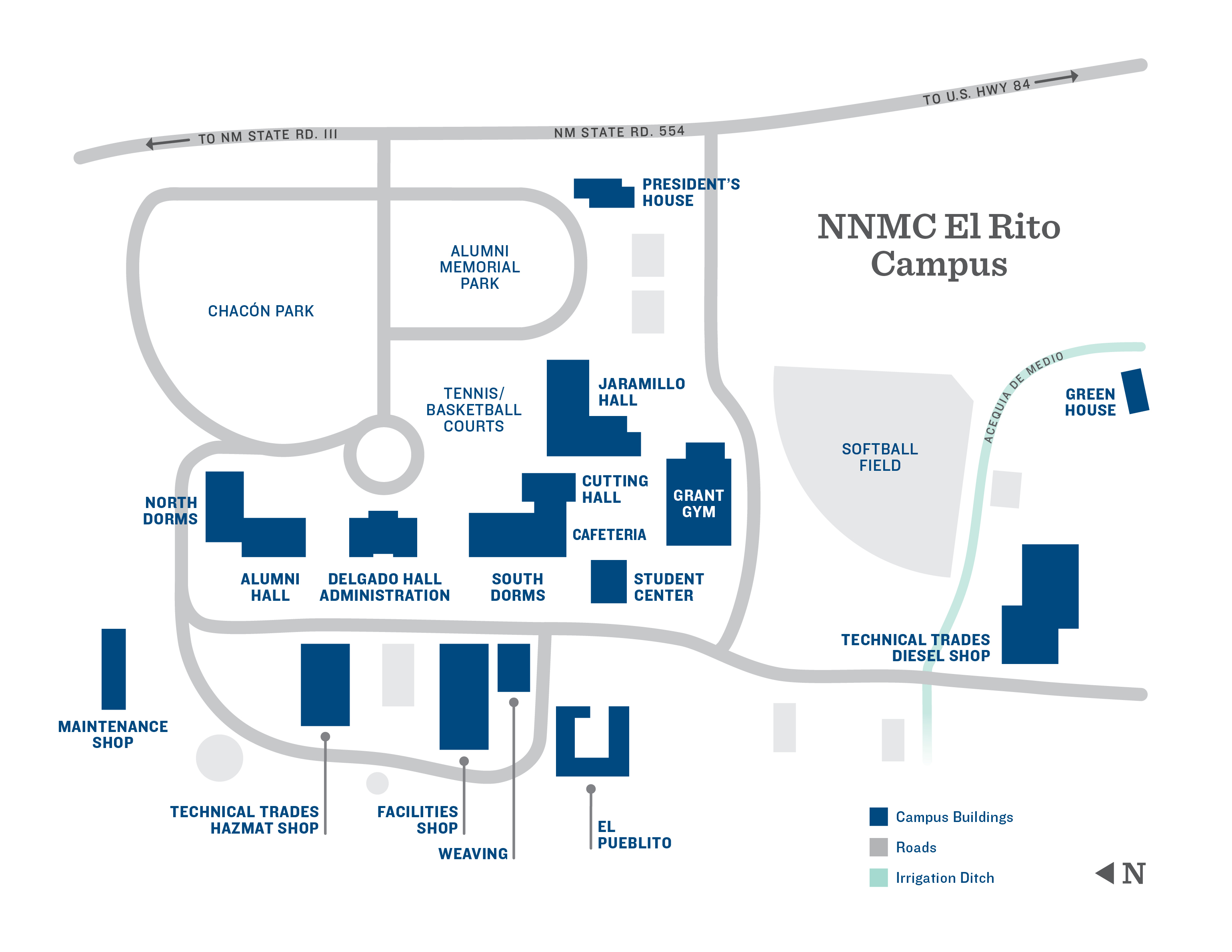 El Rito Campus Map